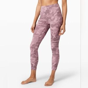 Lululemon Align Leggings 25" Pink Camo